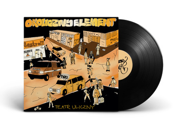 PŁYTA WINYLOWA OKOLICZNY ELEMENT "TEATR ULICZNY"