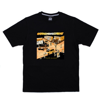 KOSZULKA OKOLICZNY ELEMENT TEATR ULICZNY kolor czarny