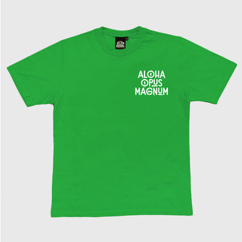 KOSZULKA AOMVOL3 LOGO kolor zielony