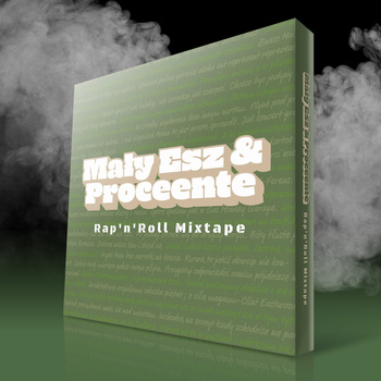 PŁYTA MAŁY ESZ & PROCEENTE  "RAP'N'ROLL MIXTAPE" + GRATIS