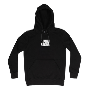 BLUZA KANGUR NA PÓŁ ETATU kolor czarny (PREORDER)