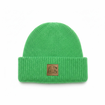 CZAPKA ZIMOWA AOM kolor zielony