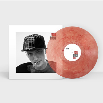 PŁYTA WINYLOWA ŁYSONŻI "DŻONSON" kolor TOTAL CLEAR + RUSTY RED smoke