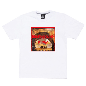 Koszulka UNDERGROUND KINGZ kolor biały + GRATIS