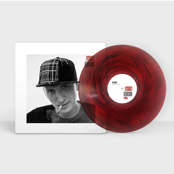 PŁYTA WINYLOWA ŁYSONŻI "DŻONSON" TRANS RED + BLACK smoke