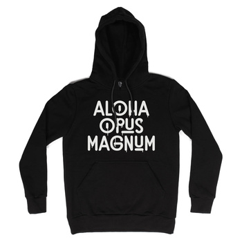 Bluza ALOHA OPUS MAGNUM kolor czarny z białym + GRATIS