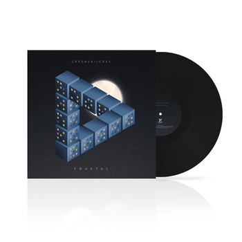 PŁYTA WINYLOWA GREENZKI/GRES "FRAKTAL" (DROP1 - KOLOR CZARNY) + GRATISY