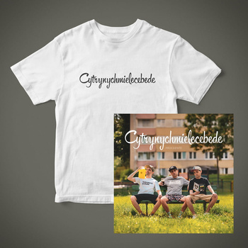 ZESTAW PŁYTA PROCEENTE "CYTRYNYCHMIELECEBEDE" + T-SHIRT KOLOR BIAŁY + GRATISY (PREORDER)