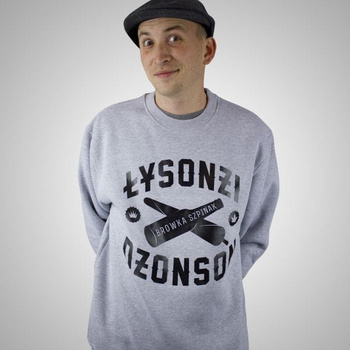 BLUZA BROWKA SZPINAK KOLOR JASNY MELANŻ + GRATIS